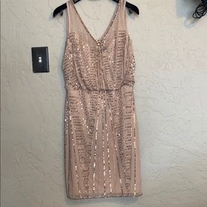 Rhinestone covered dress